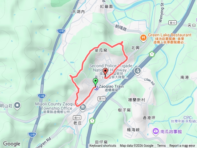 苗栗縣造橋區苗栗三角補點.菜瓜窩山.造橋口山預覽圖
