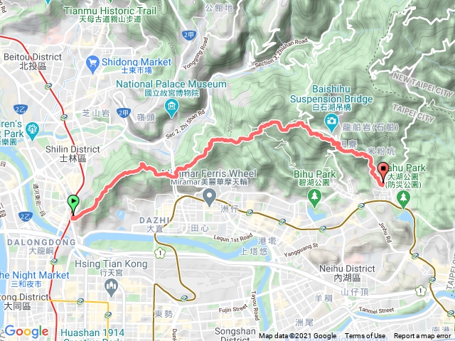 20210311北縱走劍潭支線