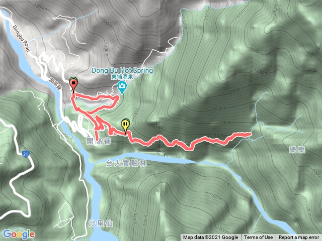 東埔八通關古道