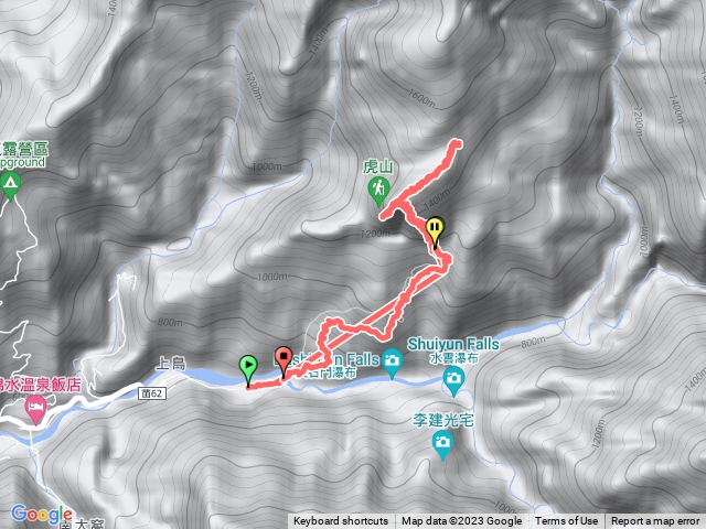 虎山 2054峰探路