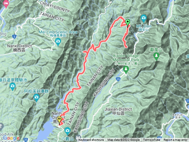 小百岳集起來西阿里關山步道202211071549