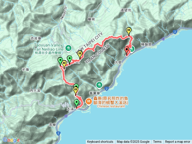 桃源谷（大溪線）大溪上大里下預覽圖