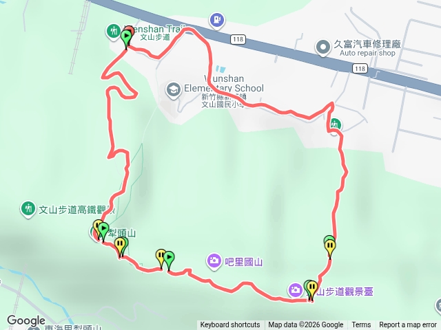 新竹縣新埔鎮文山步道