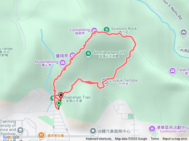 台北－臺灣百大必訪步道金面山親山步道202510051802