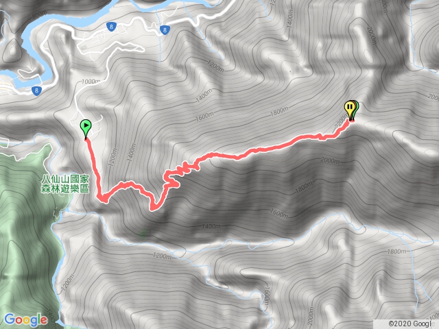 谷關七雄老二 馬崙山