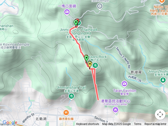 金龍產業道路論劍山剪刀石山