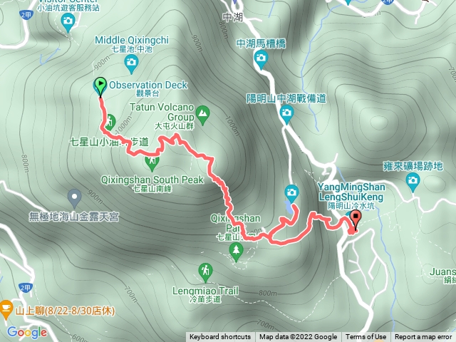 小油坑至冷水坑