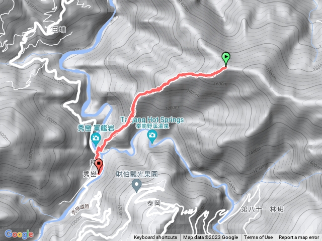 芝生毛台、軍艦岩