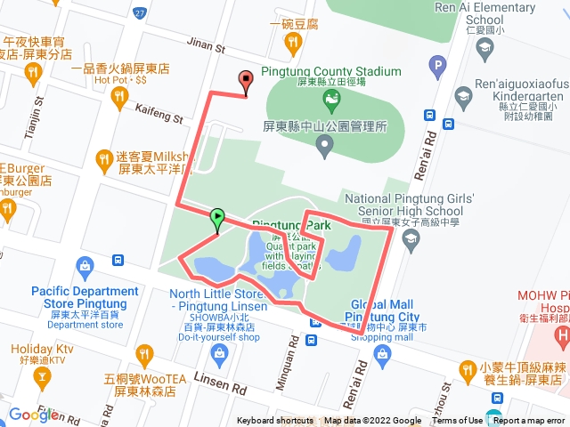 屏東縣屏東中山公園