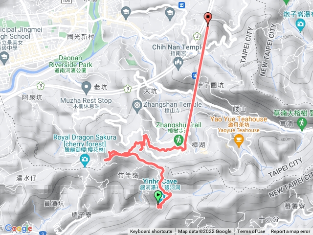 銀河洞越嶺步道樟湖樟樹步道