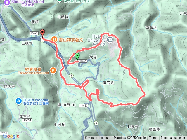 崩山大崙石碇大崙石磨坑山