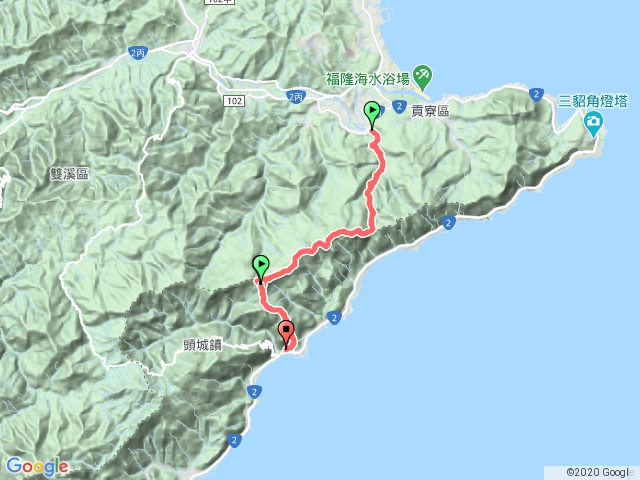 福隆-草嶺-桃源谷-大溪