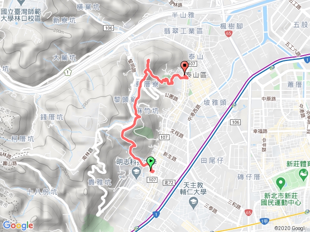 200725泰山巖下尖凍山步道