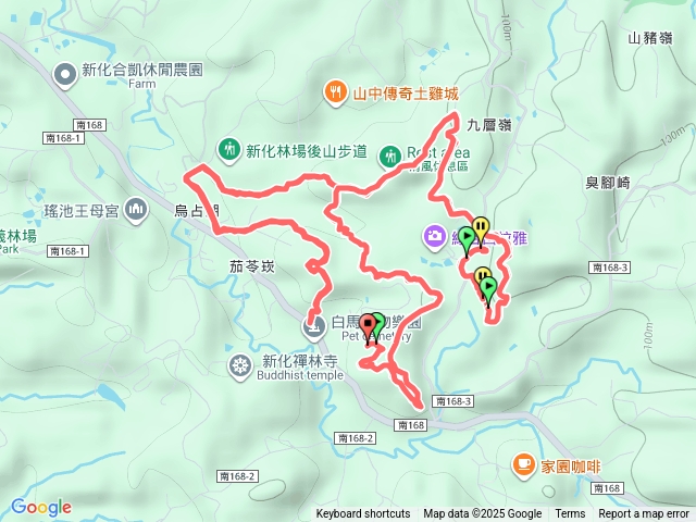 新化林場三進火燒腳