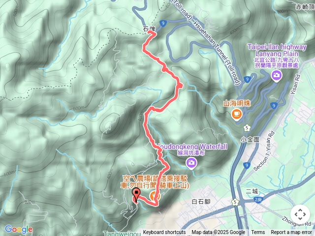 簡單駭客 跑馬古道往返
