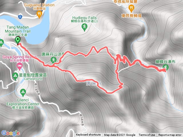 211113 唐麻丹山（裡冷登山口）接蝴蝶谷