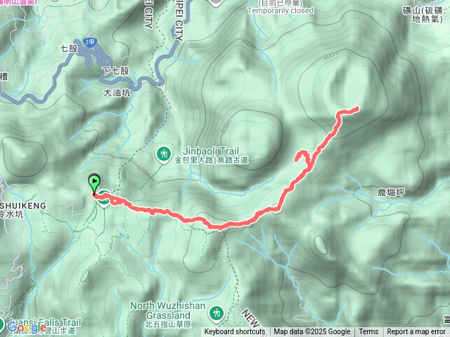 擎天崗-翠翠谷-磺嘴山