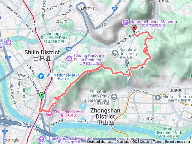 劍潭山-文間山-鄭成公廟-婆婆橋預覽圖