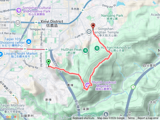 象山入—拇指山—九五峰—虎山出預覽圖