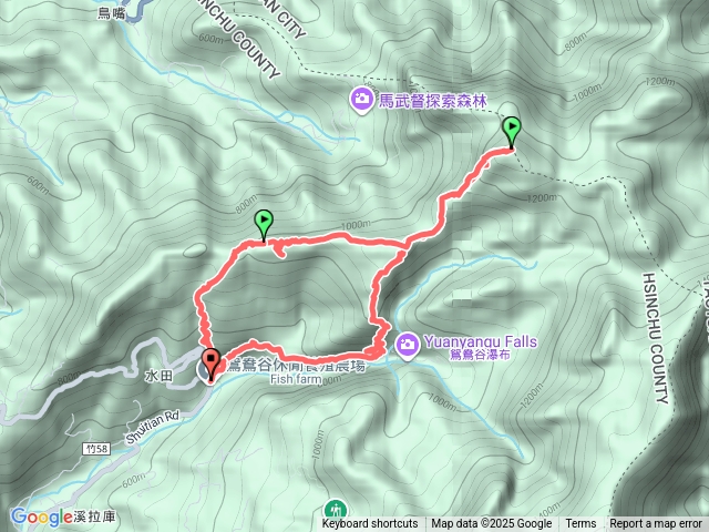 外鳥嘴山蓮包山O繞