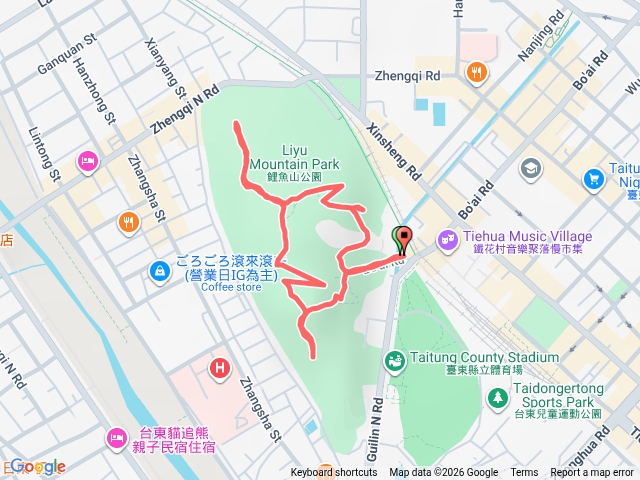 台東市鯉魚山步道預覽圖