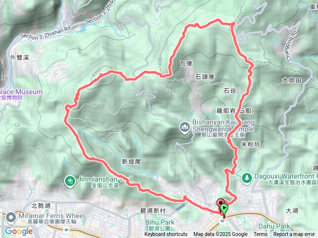 內湖愛心縱走預覽圖