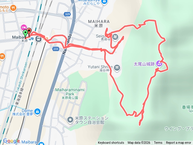太尾山（太尾山城跡）預覽圖