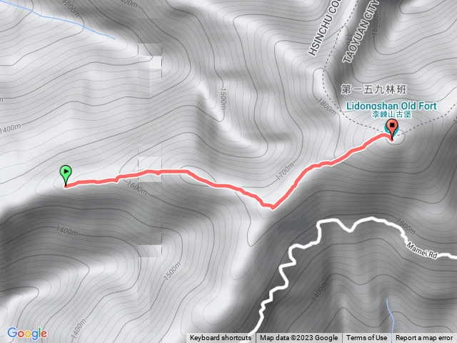 大混山李棟山連走Day2 去程