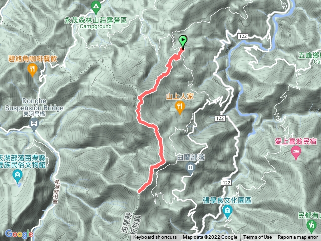 第一登山口 鵝公髻山 鳥嘴山 來回