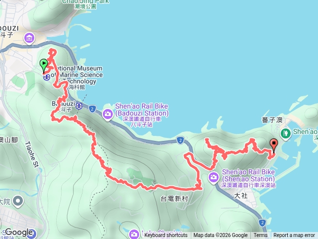 20260617海科館到瑞芳(深澳山-港仔尾山-瑞芳四秀)踏查(瑞芳四秀因大雨放棄)預覽圖