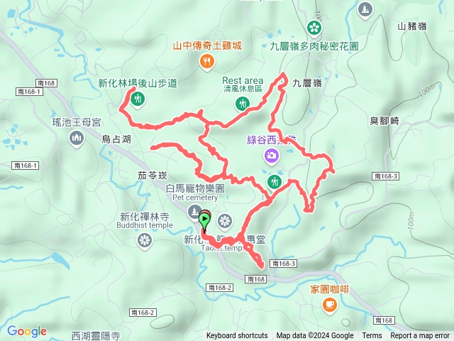 三進新化林場後山步道預覽圖