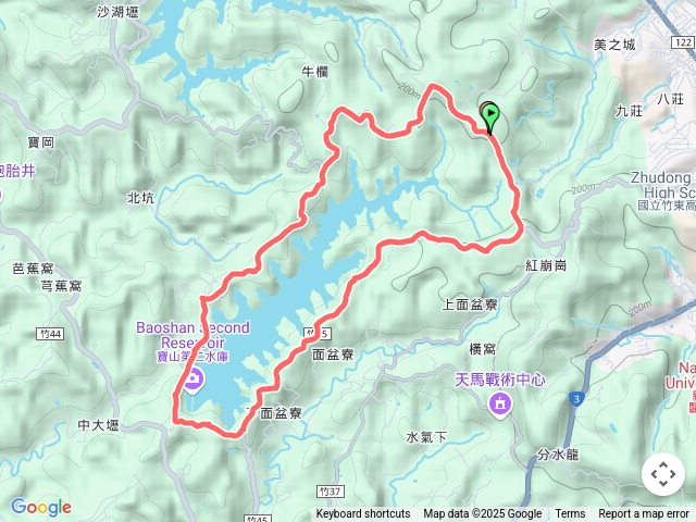 20250518寶二水庫環湖步道