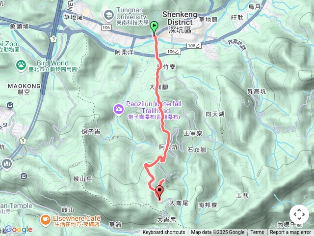 深坑大崎嶺步道預覽圖