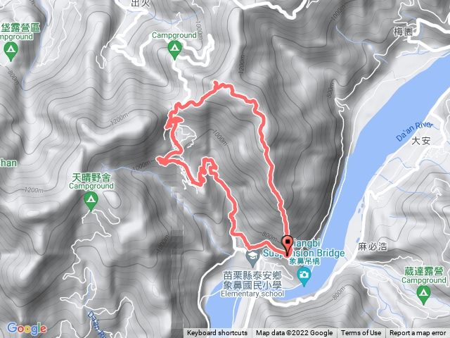 千兩山群峰