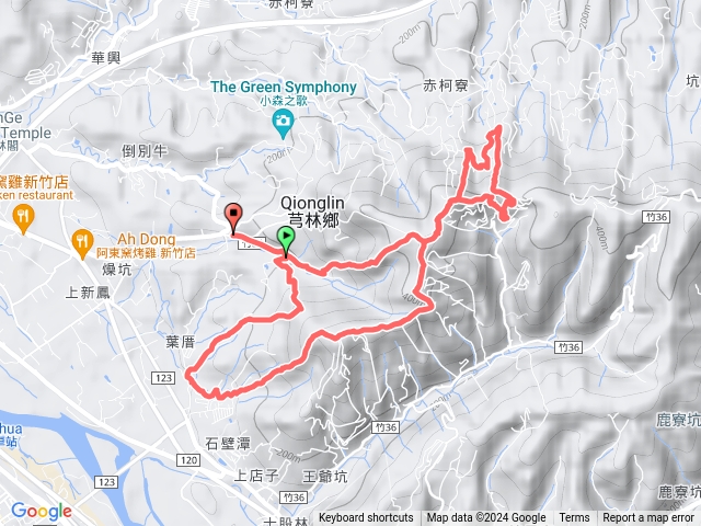 2024.01.05飛鳳山（中坑山）、石壁潭周圍登山步道