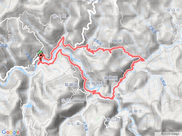 2020/7/11 闊瀨古道 三水潭 北勢溪古道 南豹子廚山O型