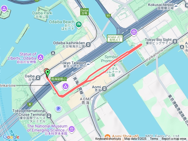台場夢之大橋Quemoy東京
