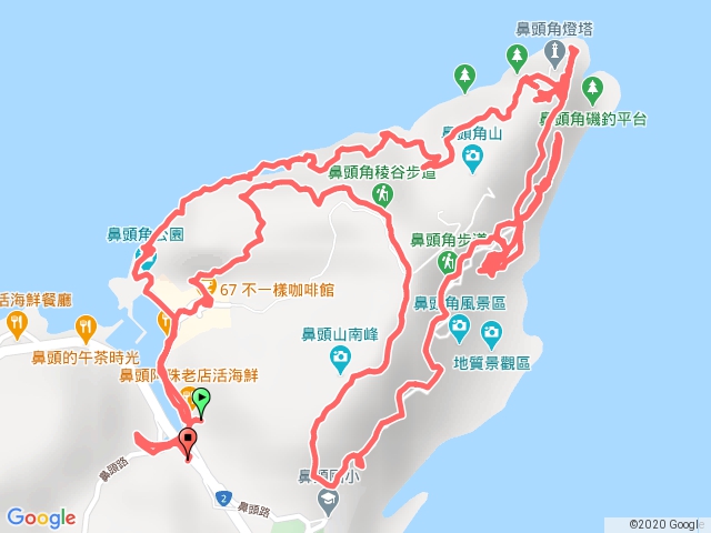 鼻頭角欄杆外秘境