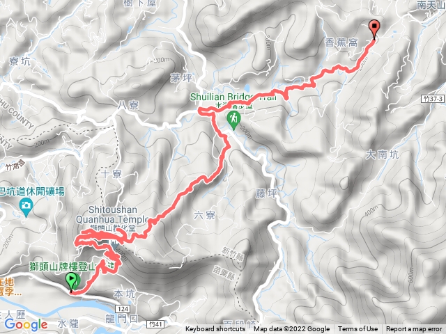 獅山古道（獅頭到獅尾）+石硬子古道
