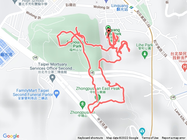 富陽生態公園至福山公園