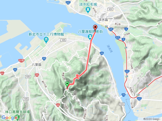 小百岳寶石任務硬漢嶺步道(觀音山)20200509