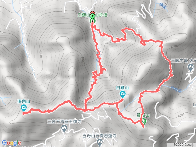 三峽白雞三山O型連走