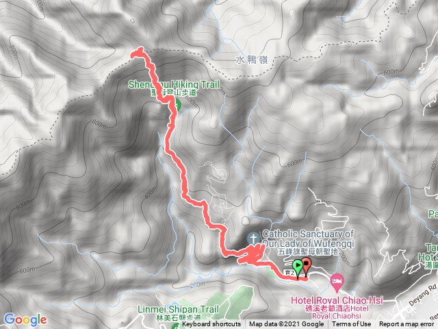 五峰旗 聖母登山步道