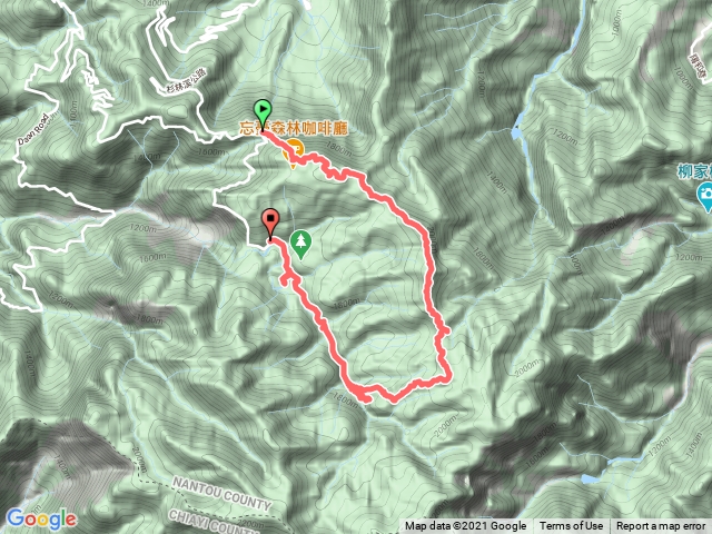 20210314從留龍頭 經嶺頭山、金柑樹山 到天地眼