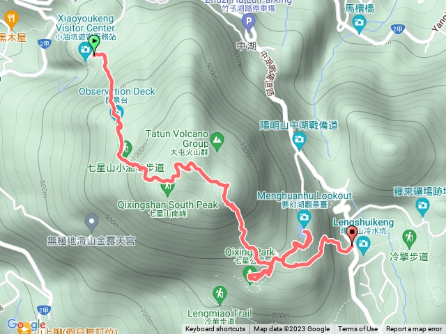 七星山東峰完成
