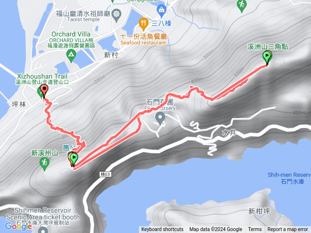 小百岳集起來溪洲山步道(福山巖登山步道)202405281456