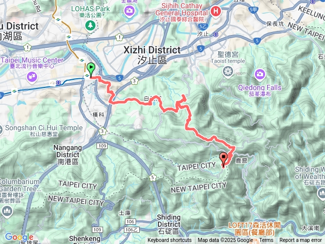 小南港山白匏湖山
