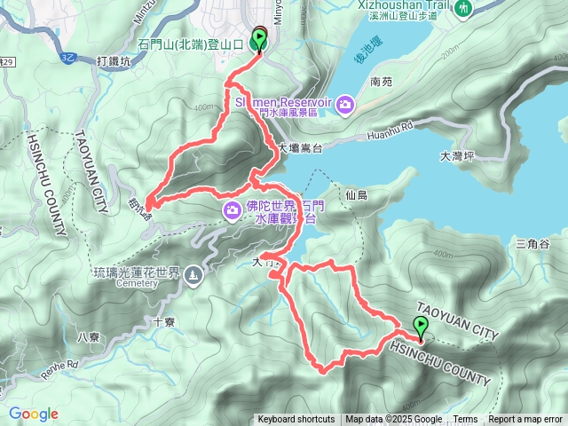 八刷雙石8字型縱走