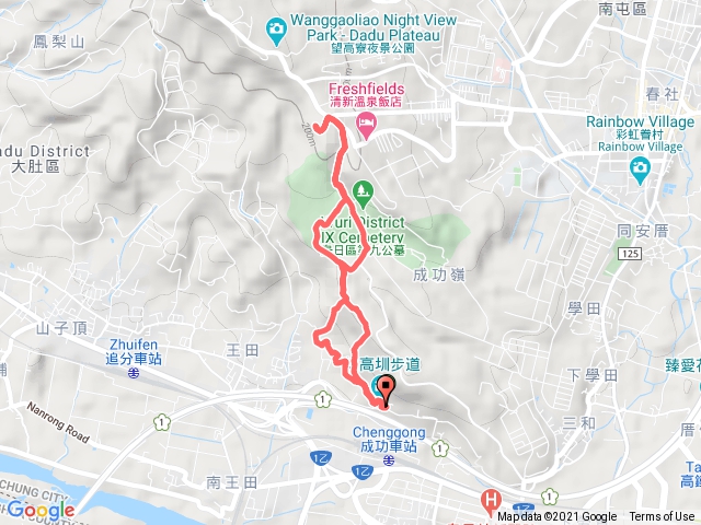 台中烏日大肚_知高圳步道、學田山、王田山、雪蓮步道