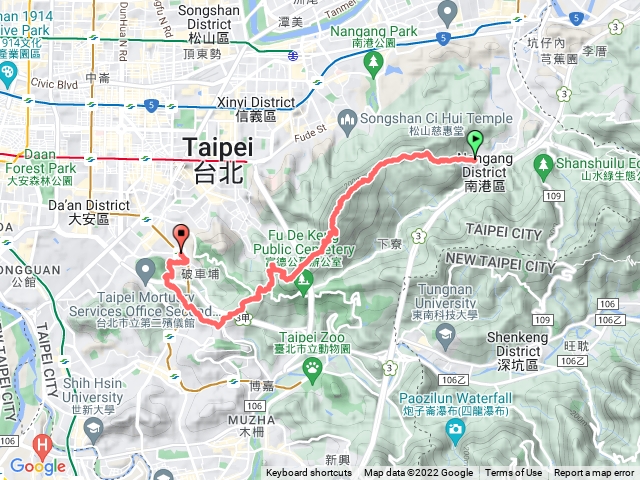 台北大縱走第六段